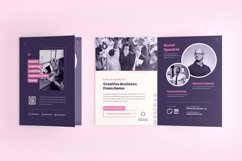 Creative Webinar Bifold Brochure Product Image 2