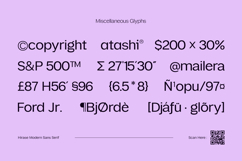 Hirashe Modern Sans Product Image 6