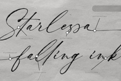Nocturnal Blossom - Handwritten Script Product Image 5