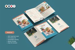 Healthy Food Menu Bifold Brochure Product Image 5