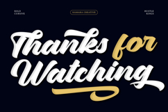 Hustle Kings - Bold Script Fonts Product Image 12