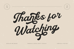 Thankfull Vintage Script Typeface Product Image 11