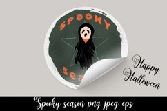 Halloween spooky ghost sublimation Product Image 1