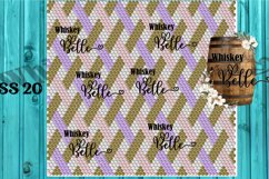 Pastel Lattice 4 Color SS20 30oz Rhinestone Pattern Product Image 1
