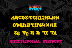 Swizer Street - Urban Graffiti Font Product Image 2