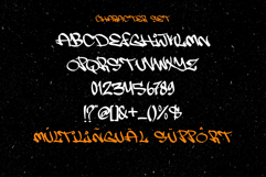 Street Streak Raw &amp; Edgy Urban Graffiti Font Product Image 2
