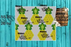 Pineapples SS20 20oz Rhinestone Template Product Image 1