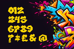 Swizer Street - Urban Graffiti Font Product Image 3