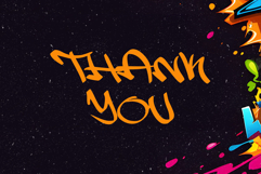 Street Streak Raw &amp; Edgy Urban Graffiti Font Product Image 7