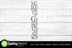Merry Christmas Farmhouse Porch Sign - Cricut SVG Cut Files Product Image 3