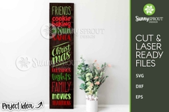Christmas Things Farmhouse Porch Sign - Cricut SVG Cut Files Product Image 2