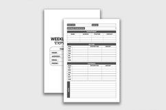 Weekly Income and Expense Tracker - KDP Product Image 2