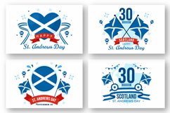 12 St Andrew Day Illustration Product Image 2