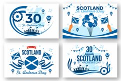 12 St Andrew Day Illustration Product Image 3