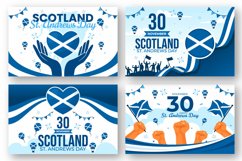 12 St Andrew Day Illustration Product Image 4