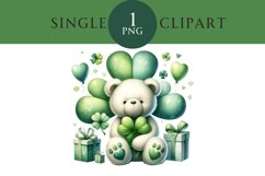 St Patricks Clipart Watercolor PNG Product Image 1