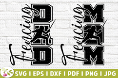 Fencing Mom SVG, Fencing Mom PNG, Fencing Kids Sport Product Image 4