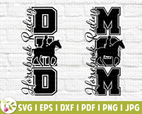 Horseback Riding Mom SVG, Horseback Riding Mom PNG, Horses Product Image 4