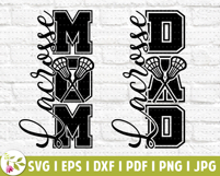 Lacrosse Mom SVG, Lacrosse Mom PNG, Kids Lacrosse Team Product Image 4