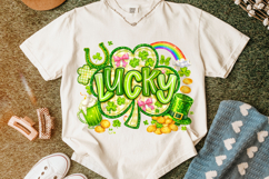Lucky St Patrick's Day PNG, Irish PNG, Shamrock PNG, Clover Product Image 6