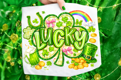 Lucky St Patrick's Day PNG, Irish PNG, Shamrock PNG, Clover Product Image 7