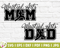 Martial Arts Mom SVG, Martial Arts Mom PNG, Kid Martial Arts Product Image 3