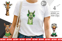 St Paddys Animal Party Art Sublimation Product Image 1