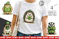 St Paddys Lucky Animal Sublimation Product Image 1