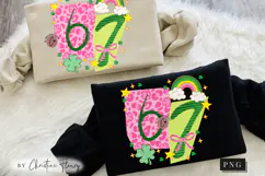 Preppy Ransom Lucky 67 PNG | St Patrick's Day Png Product Image 12