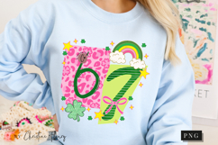 Preppy Ransom Lucky 67 PNG | St Patrick's Day Png Product Image 9