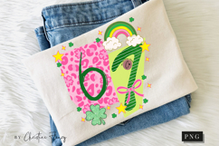 Preppy Ransom Lucky 67 PNG | St Patrick's Day Png Product Image 10