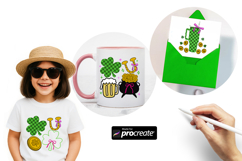 St. Patrick’s Day Brush for Procreate | Patterns &amp; Stamps Product Image 4