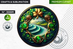 St Patrick&#039;s Day Clipart, Saint patrick PNG,irish clipart Product Image 1