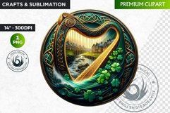 St Patrick&#039;s Day Clipart, Saint patrick PNG,irish clipart Product Image 1