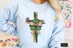 Brushstroke Cross Shamrock PNG | Christian Png Sublimation Product Image 8