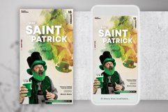 St.Patrick Day Instagram Flyer PSD Product Image 2