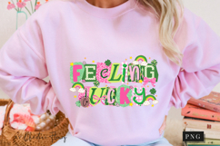 Preppy Ransom Feeling Lucky PNG | St Patrick's Day PNG Product Image 11