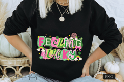 Preppy Ransom Feeling Lucky PNG | St Patrick's Day PNG Product Image 7