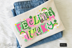 Preppy Ransom Feeling Lucky PNG | St Patrick's Day PNG Product Image 10