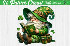 St. Patrick clipart | St. Patrick Gnome Product Image 1