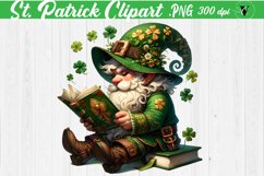 St. Patrick clipart | St. Patrick Gnome Product Image 1