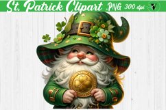St. Patrick clipart | St. Patrick Gnome Product Image 1