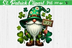 St. Patrick clipart | St. Patrick Gnome Product Image 1