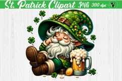 St. Patrick clipart | St. Patrick Gnome Product Image 1