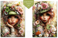 St Patrick's Day Backgrounds, Irish, Card, Garden Flag, s17 Product Image 2