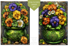 St Patrick's Day Backgrounds, Irish, Card, Garden Flag, s21 Product Image 3