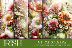 St Patrick's Day Backgrounds, Irish, Card, Garden Flag, s3 Product Image 1