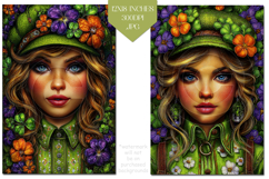 St Patrick's Day Backgrounds, Irish, Card, Garden Flag, s33 Product Image 2