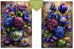 St Patrick's Day Backgrounds, Irish, Card, Garden Flag, s37 Product Image 2