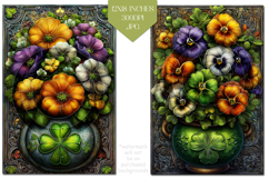 St Patrick's Day Backgrounds, Irish, Card, Garden Flag, s58 Product Image 2